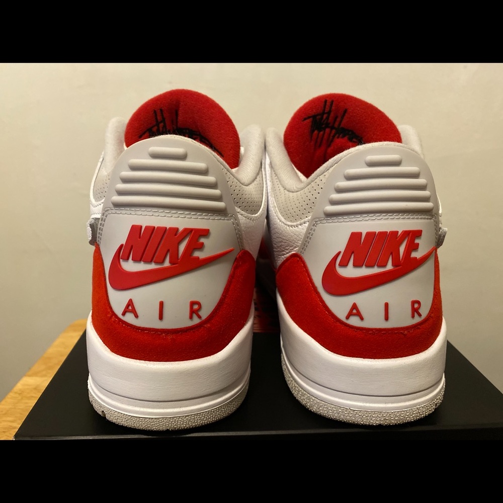 Jordan 3 Retro Tinker White University Red